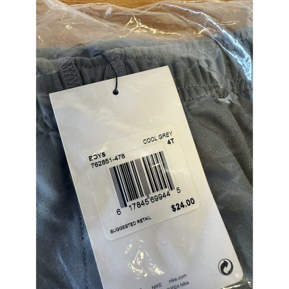 Nike Toddler Boys Dri-Fit Swoosh Shorts Sz 4T Anthracite Gray - Picture 5 of 6